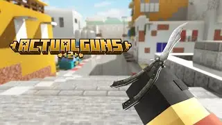 Actual Guns... 2! | Minecraft Bedrock Add-on