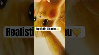 Realistic Pikachu drawing with colored pencils ✍🏼💛 #realisticdrawing #Pokemon #drawing #art