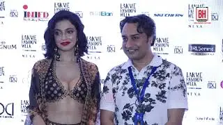 Divya Khosla Kumar Turns Showstopper For Rajdeep Ranawat Of Lakmē Fashion Week #divyakhoslakumar