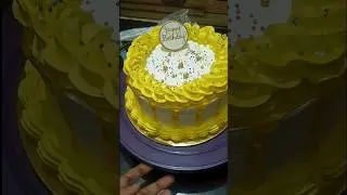 cake design simple cake decoration ideas Shararat​ | dhurandhar​ | #ranveersingh #pineapplecak #cake