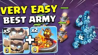 BEST METRO GOLEM + FURNACE Attack Strategy 🏆 - TH18 Rank Battle Attack Strategy (Town Hall 18) Coc