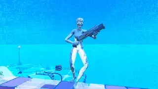 DOOM DANCER SKIN | Gameplay (Fortnite Battle Royale)