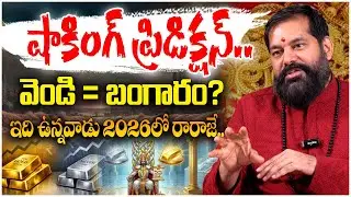 వెండి రేటు బంగారంతో సమానం కాబోతోందా? | Pradeep Joshi 2026 Money & Gold Predictions | BS Talk Show