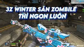 Crossfire Legends | Barrett M82A1 WINTER SĂN ZOMBILE THÌ NGON LUÔN - Kết Hợp Jungle Knife Predator