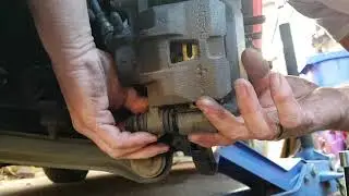 Mitsubishi 3000gt / GTO Rear Hub Bearing Replacement (Front wheel drive)
