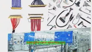 Custom Wire Harness Custom Cable Assembly LVDS Cable Awm 2896 80C W-1 Jae-Ph-F Embedded Displayport