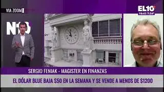Nota Sergio Feniak Canal 10 Salta Baja de TC USD/$ 20241004