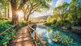 Relaxing Music Heals Stress, Anxiety and Depression Heal + Water Sound