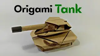 Origami Tank - How to make a paper Tank - Onix Rogami