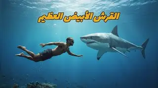 القرش الأبيض العظيم 🤯 #modrar 