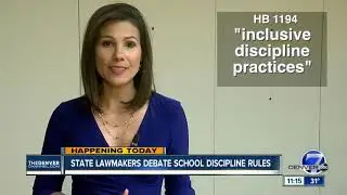 State lawmakers debate school discipline rules