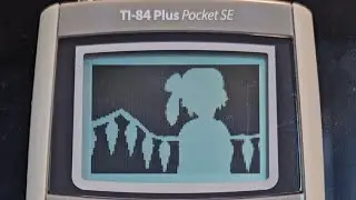 Bad Apple on TI-84 Plus Pocket SE