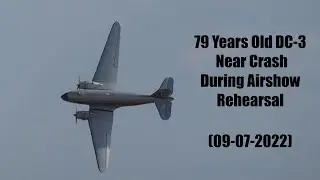 DC-3 F-AZTE Near crash (2022)