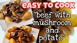 Gina's Beef with mushroom and Potato