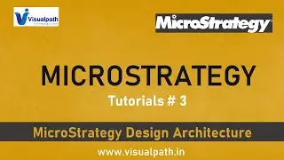 #3 MicroStrategy Design Architecture | MicroStrategy Architecture Tutorials
