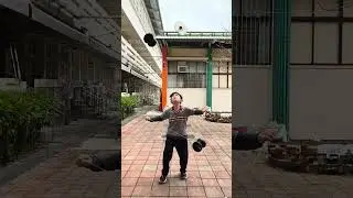 洛姆扯鈴之三鈴拋滾學習ing #diabolo