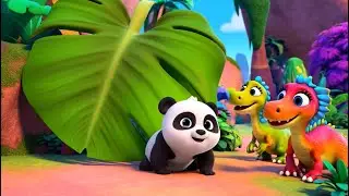 Baby Panda's Dinosaur Era Exploration Cocomelon, ChuChu TV Nursery Rhymes & Kids Songs, Pinkfong