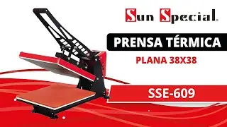 Prensa T&eacute;rmica Plana 38x38cm SSE-609 Sun Special