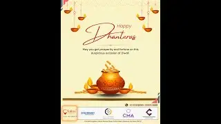 Peach and Red Traditional Happy Dhanteras Greeting Instagram Post.mp4