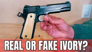 1911 Pistol Grips - Real Ivory or Fake