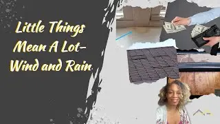 Little Things Mean A Lot- Wind and Rain Storm Damage