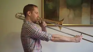 B Flat Major Scale  - Trombone