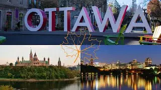 Beautiful OTTAWA, the Capital city of Canada-Thủ Đô Xinh Đẹp CANADA. Relaxing & Peaceful Piano Music