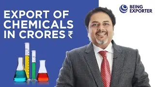 Export of Chemicals in Crores | Bhagirath Goswami | Being Exporter