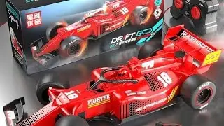 1:18 RC F1 Ferrari Spray Drift Car 🚗 Unboxing And Testing Video @king 👑 of the toys
