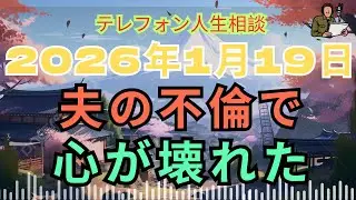 [電話人生相談] 📟 夫の不倫で心が壊れた…離婚を選んだ私の次の一歩
