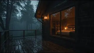The soothing sound of rain in the forest helps you sleep soundly | Say goodbye to insomnia with rain