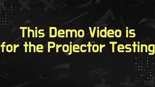 DisplayAI(RC) Projector Testing #5 RC Power Off/On+Wi-Fi BT Connection Check