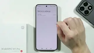 Xiaomi 15T/15T Pro: как изменить PIN-код SIM-карты (изменить PIN-код SIM-карты)