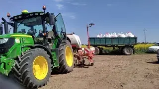 Odwiedziny u Harnasia i piękna akcja siewu kukurydzy z Mateuszem Sanockim  ~Podkarpacie~
