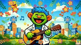 HAPPY HAPPY MAKES ME SMILE! 😃 The Happy Song for Kids | Professor Pip Nursery Rhymes