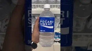 JAPANESE SPORTS DRINK | POCARI SWEAT | WATER + IONS #shorts