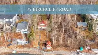 🏡 77 Birchcliff Road | Lakefront Lot for Sale on Sylvan Lake | Build Your Dream Home in Birchcliff