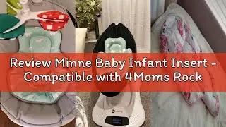 Review Minne Baby Infant Insert - Compatible with 4Moms RockaRoo and MamaRoo - Breathable Cool Mesh