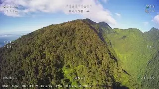 Climbing Mount Salak 4km out, 1km up from the camp