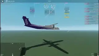 Auto Pilot Fail [Flightline] New Update Bombardier Q400 #flightlineupdate