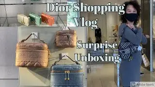 Dior Shopping vlog | First Unboxing of 2021 | DIOR AROUND THE WORLD SCARF