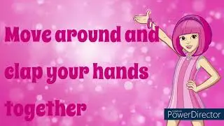 Bing Bang (Time to Dance!) ~ Stephanie (LazyTown) ~ Lyrics (Sing-A-Long)