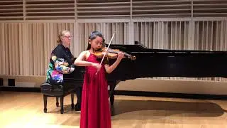 Nichole(9) plays Polish Dance by Edmund Severn (violin)