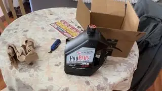 Oil change on my bike