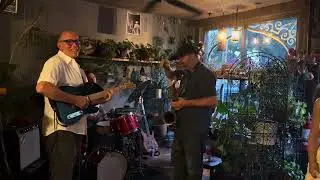 Jeff Platz, Max Goldman, Brendan Carniaux, Kit Demos live at Tea in Sahara, set 1 of 2