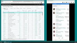 Using the Business Central app for mobile devices