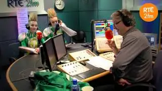 Jedward launch 'Put The Green Cape On' live in studio with Colm Hayes!