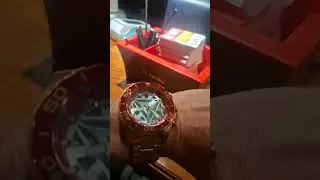 Invicta Marvel Iron Man and a cold beer