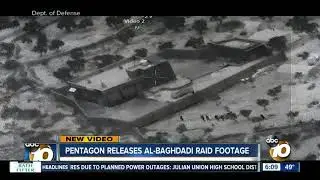 Pentagon releases Al-Baghdadi raid footage