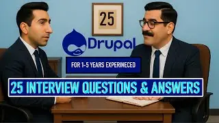 Top 25 Drupal 9/10/11 Interview Questions & Answers | For 1-5 Years Experienced Developers
